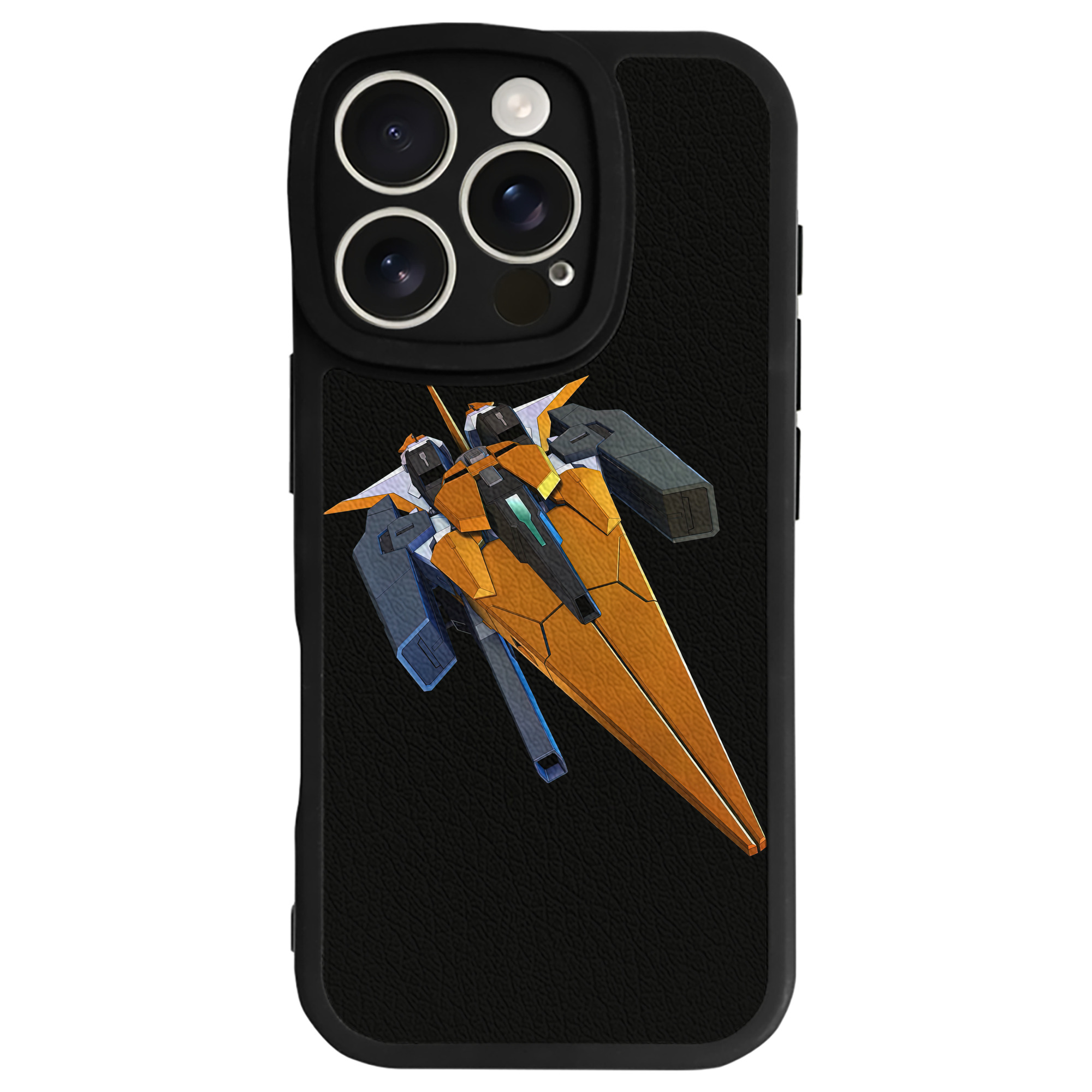（画像用） 機動戦士ガンダム Mobile Suit Gundam 【iPhone 16シリーズ対応】シリコンスマホケース（レザー調） 材質：シリコン